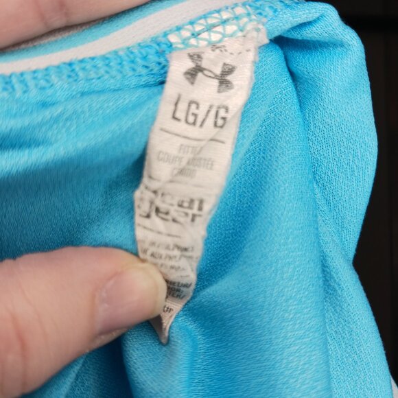 Athletic Bundle Sale - Under Armour Teal/White Shorts with liner Size Large - Picture 4 of 4